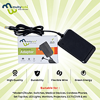 MULTYBYTE POWER ADAPTOR 12V 1AMP