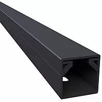 45mm X45mm X100cm PVC Black Cable Ducts/Trays 45mm X45mm X100cm PVC Black Cable Ducts/Trays