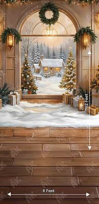 Christmas Archway - Portrait (PRE-ORDER)