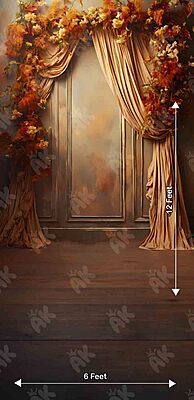 Orange Drape Floral (PRE-ORDER) Orange Drape Floral (PRE-ORDER)