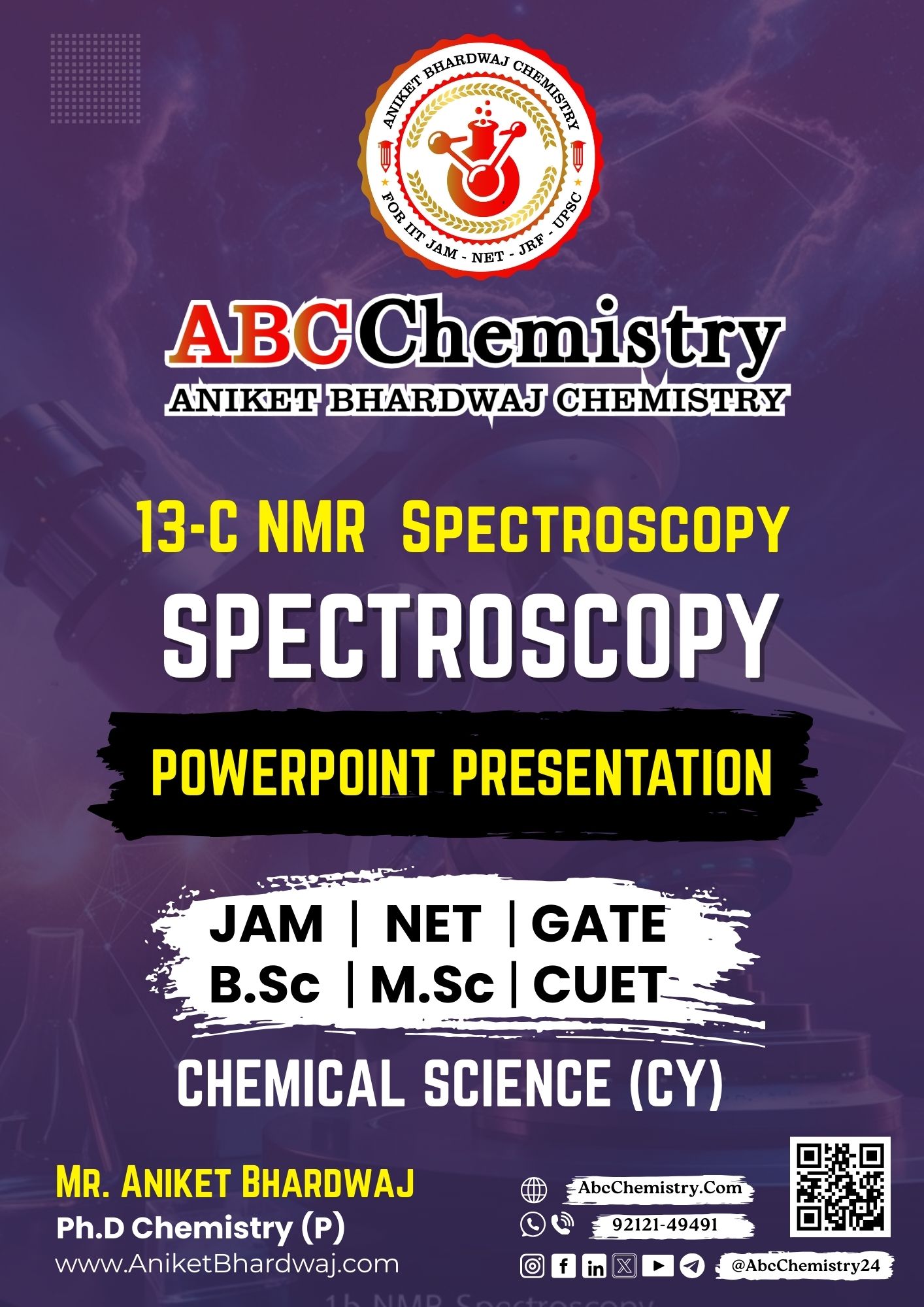 13 C NMR Spectroscopy Study Material 13 C NMR Spectroscopy Study Material