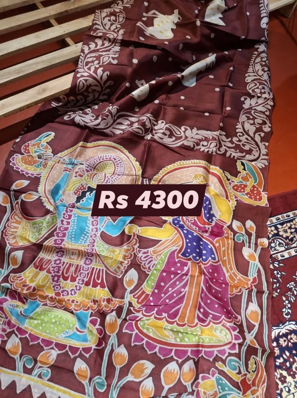 Maroon Digital Print Pure Katan Silk Maroon Digital Print Pure Katan Silk