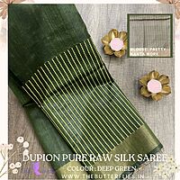 DUPION RAW SILK SAREE YBRSRSS21836