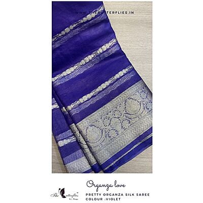 Copy of ORGANZA SILK SAREE ISHSORZ22013
