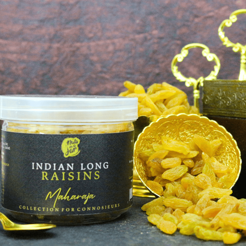 Maharaja Indian Raisins Long 250 Grams Maharaja Indian Raisins Long 250 Grams