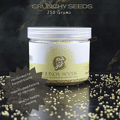 Nuts in a Jar Crunchy Seeds Quinoa 250 Grams Nuts in a Jar Crunchy Seeds Quinoa 250 Grams