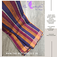 PURE LINEN SAREE GSSSLIN22895 PURE LINEN SAREE GSSSLIN22895