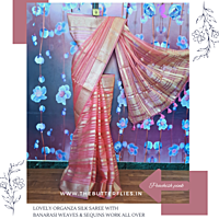 ORGANZA SILK SAREE PSSSORZ23083 ORGANZA SILK SAREE PSSSORZ23083