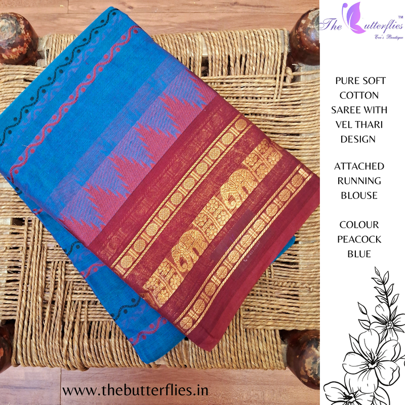 PURE SOFT COTTON SAREE NITSHCS23901 PURE SOFT COTTON SAREE NITSHCS23901