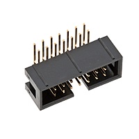 IDC Male Box Header Right Angle PCB Mount Connector for Secure Signal Transmission IDC Male Box Header Right Angle PCB Mount Connector for Secure Signal Transmission