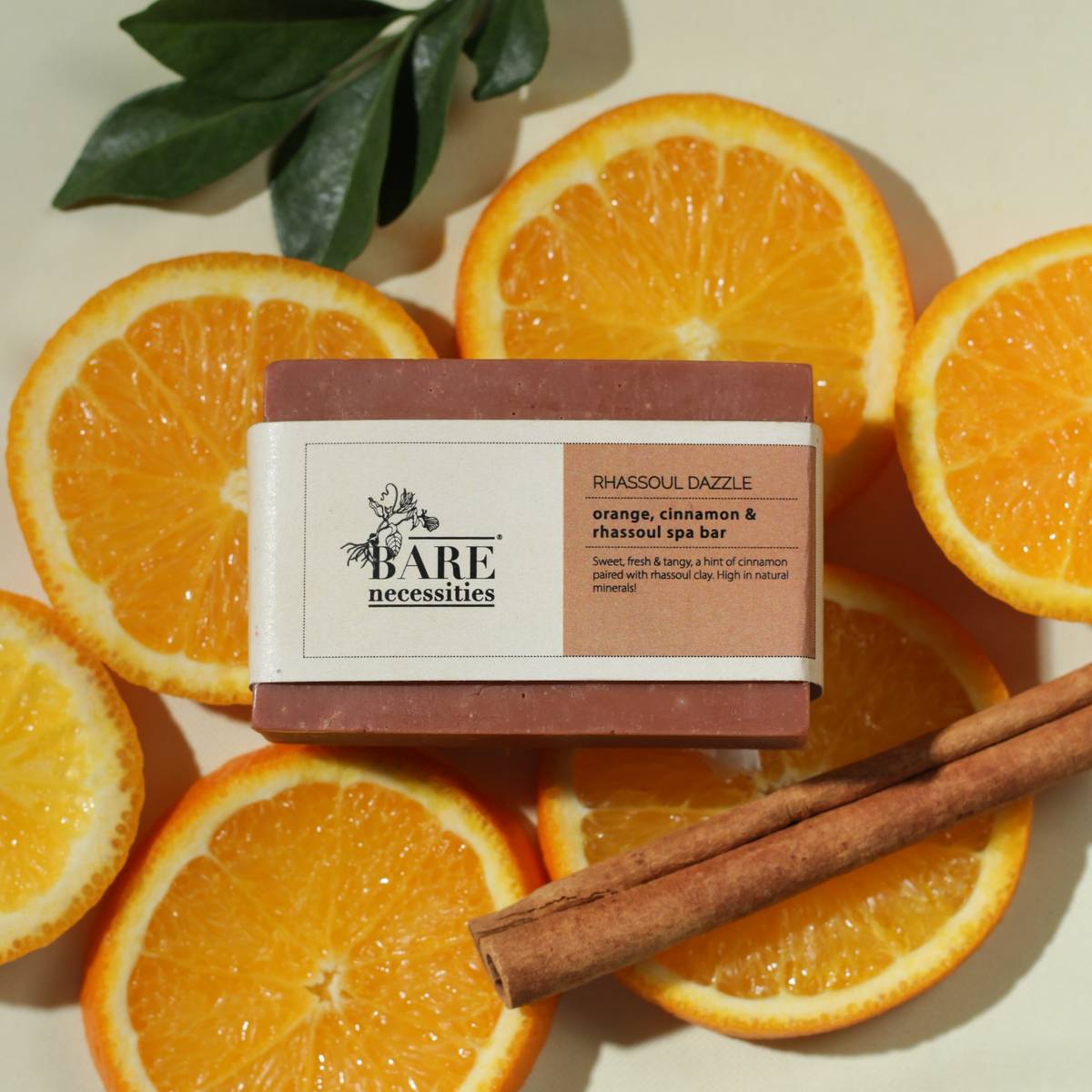 Bare Necessities - Orange, Cinnamon And Rhassoul Spa Bar Bare Necessities - Orange, Cinnamon And Rhassoul Spa Bar