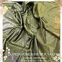 DUPION RAW SILK SAREE YBRSRSS21836