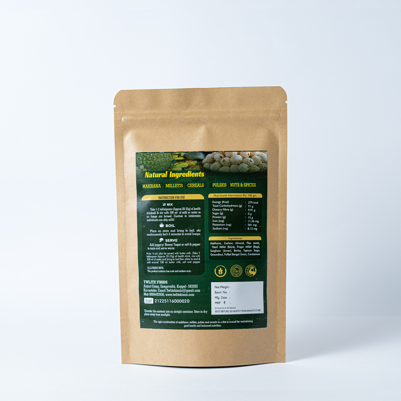 Makhana Millet Mix Makhana Millet Mix