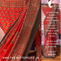 Modal Silk Saree ayksmsk22476