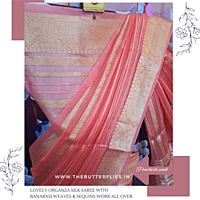 ORGANZA SILK SAREE PSSSORZ23083 ORGANZA SILK SAREE PSSSORZ23083