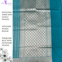 KATAN SILK SAREE USTSSIL23489 KATAN SILK SAREE USTSSIL23489