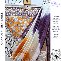 CHANDERI SILK SAREE DCMSCDS23653 CHANDERI SILK SAREE DCMSCDS23653