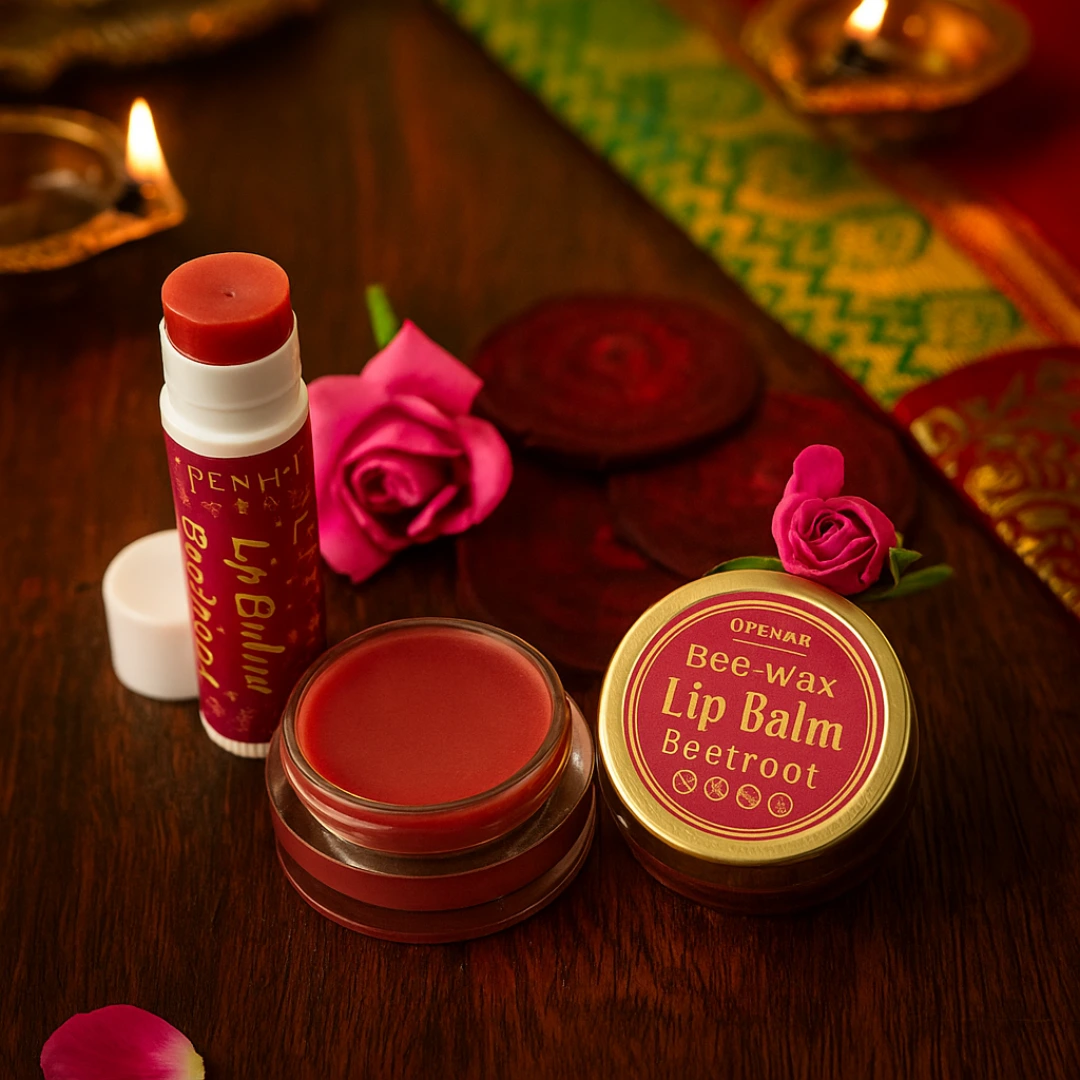 BEEWAX BEETROOT LIPBALM - STICK BEEWAX BEETROOT LIPBALM - STICK