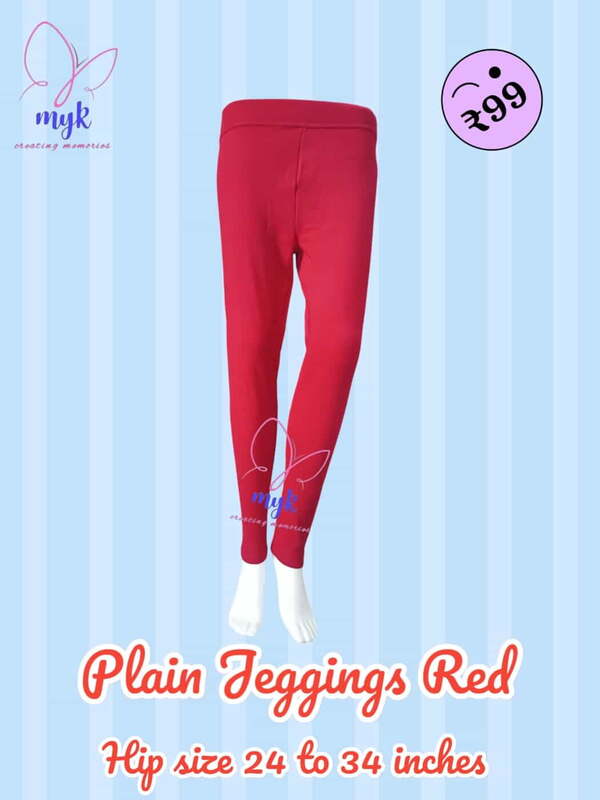 Plain Jegging Red
