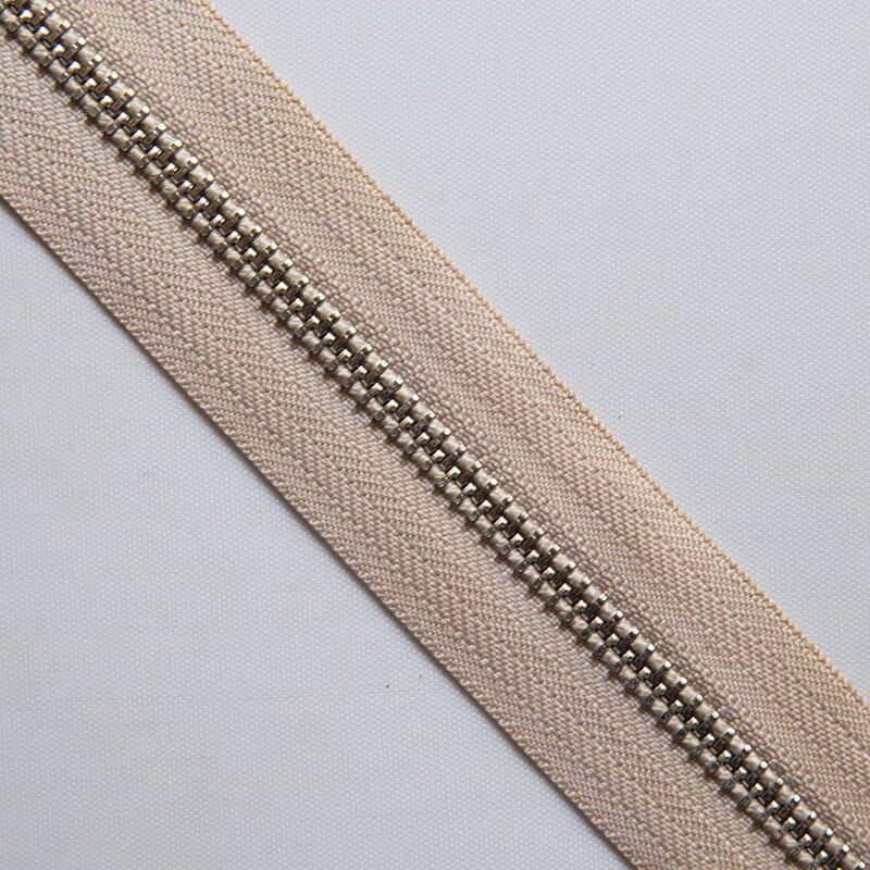 Bag Zip With Silver Teeth