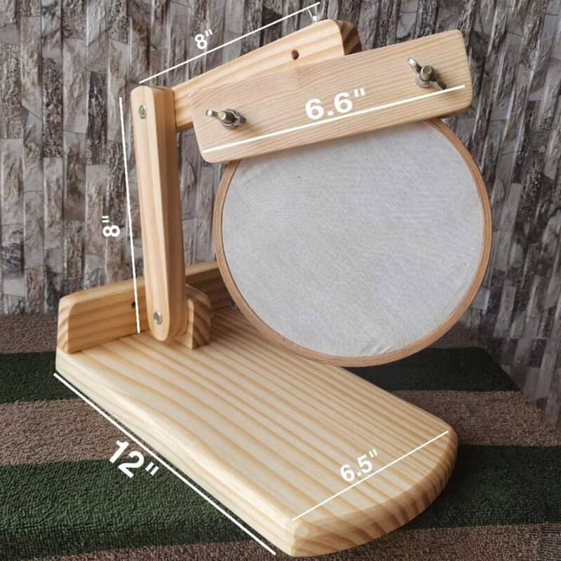 Embroidery stand Table Top Pine Wood Modal 1 Embroidery stand Table Top Pine Wood Modal 1