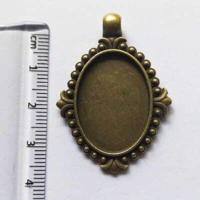 Pendant Antique Bronze Modal 159 Pendant Antique Bronze Modal 159