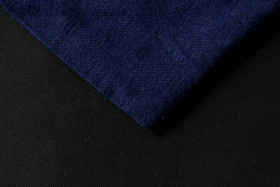 Casement Embroidery Fabric Navy Blue Casement Embroidery Fabric Navy Blue