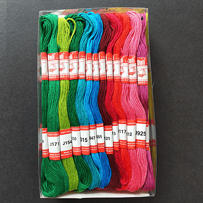 Doli Embroidery Thread Set J5555 - 50 pcs