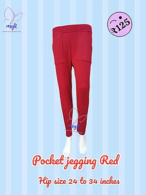 Pocket Jegging Red Pocket Jegging Red