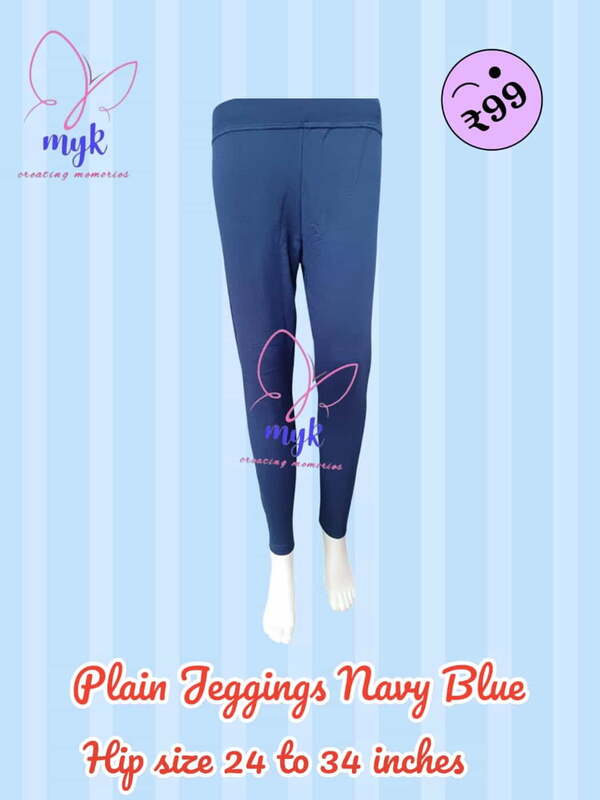 Plain Jegging Navy Blue