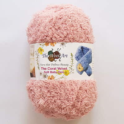 Coral Velvet Soft Baby Yarn 105 Coral Velvet Soft Baby Yarn 105