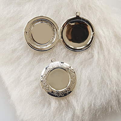 Openable Pendant Silver