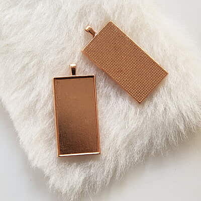 Pendant  Dark Rose Gold Modal 100