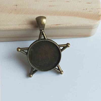 Pendant Antique Bronze Modal 222