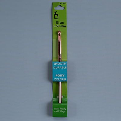 Pony Aluminum Crochet Hook Coloured