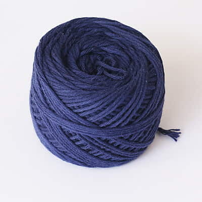 Cotton Yarn 8 Ply-Navy Blue Cotton Yarn 8 Ply-Navy Blue