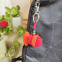 Crochet Fish Key Chain