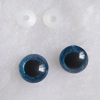 Safety Eyes Glitter- Blue