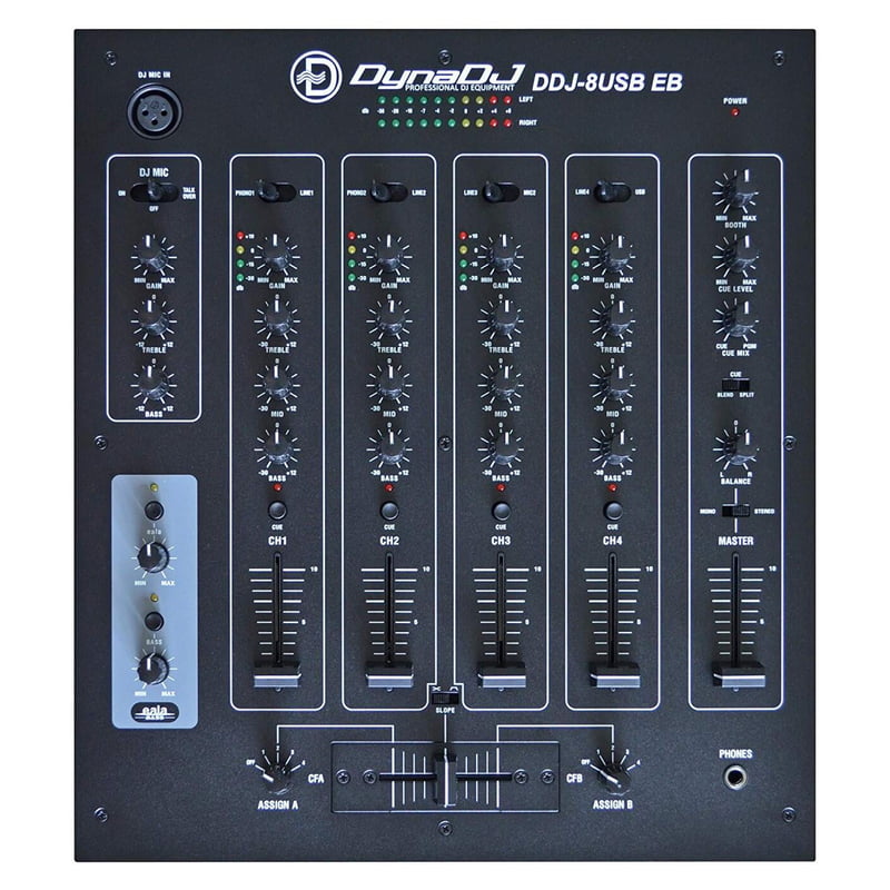 DDJ-8USBEB 4-Ch DJ Mixer with USB & Bass Eala Effects DDJ-8USBEB 4-Ch DJ Mixer with USB & Bass Eala Effects