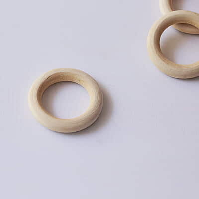 Unpolished Wood Ring Unpolished Wood Ring