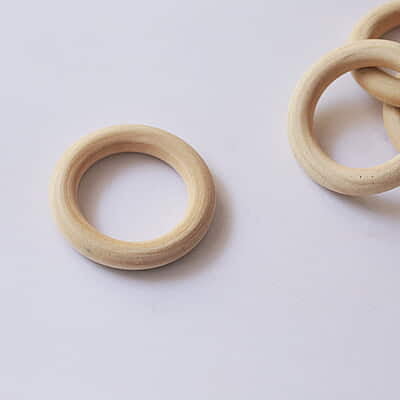 Unpolished Wood Ring Unpolished Wood Ring