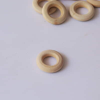 Unpolished Wood Ring Unpolished Wood Ring