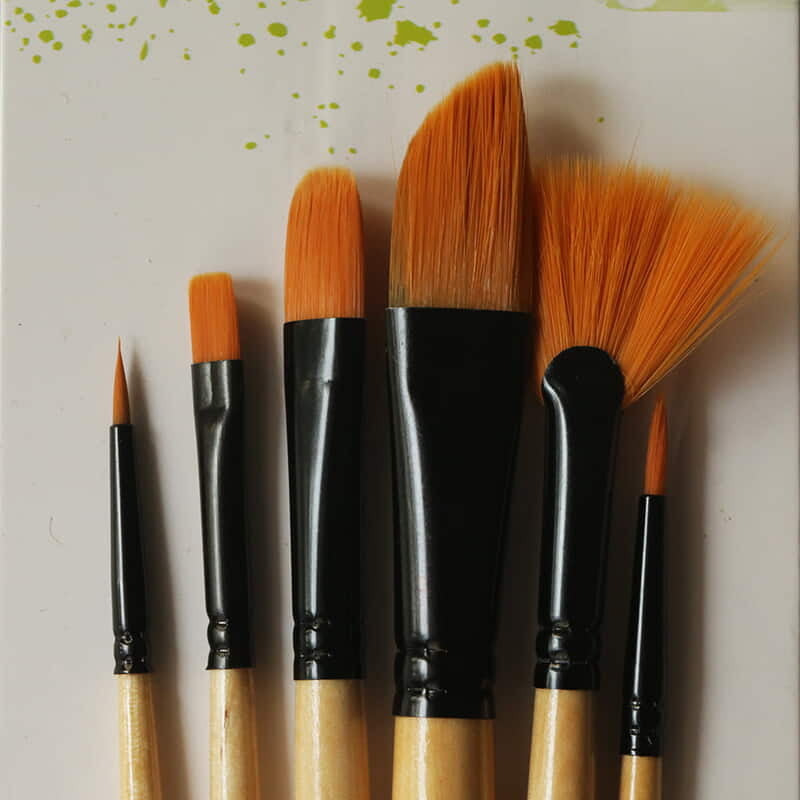Corot Artist Brush Assorted Set of 6 Corot Artist Brush Assorted Set of 6