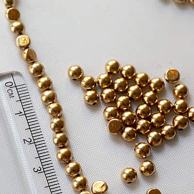 Half Cut Beads 5mm Half Cut Beads 5mm