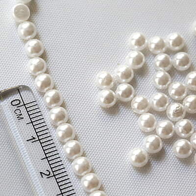 Half Cut Beads 5mm Half Cut Beads 5mm