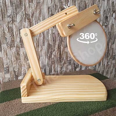 Embroidery stand Table Top Pine Wood Modal 1 Embroidery stand Table Top Pine Wood Modal 1