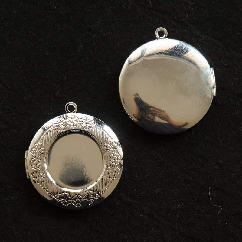 Openable Pendant Silver