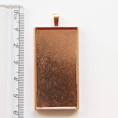 Pendant  Dark Rose Gold Modal 100