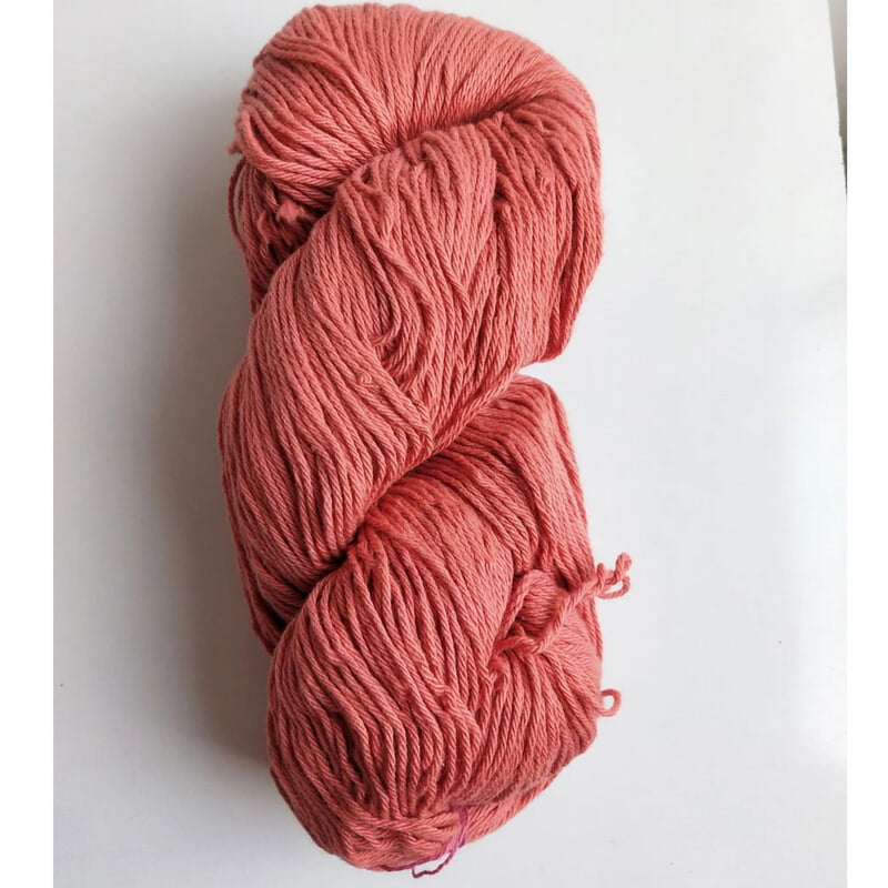 Cotton Yarn 4 Ply Dark Peach Cotton Yarn 4 Ply Dark Peach