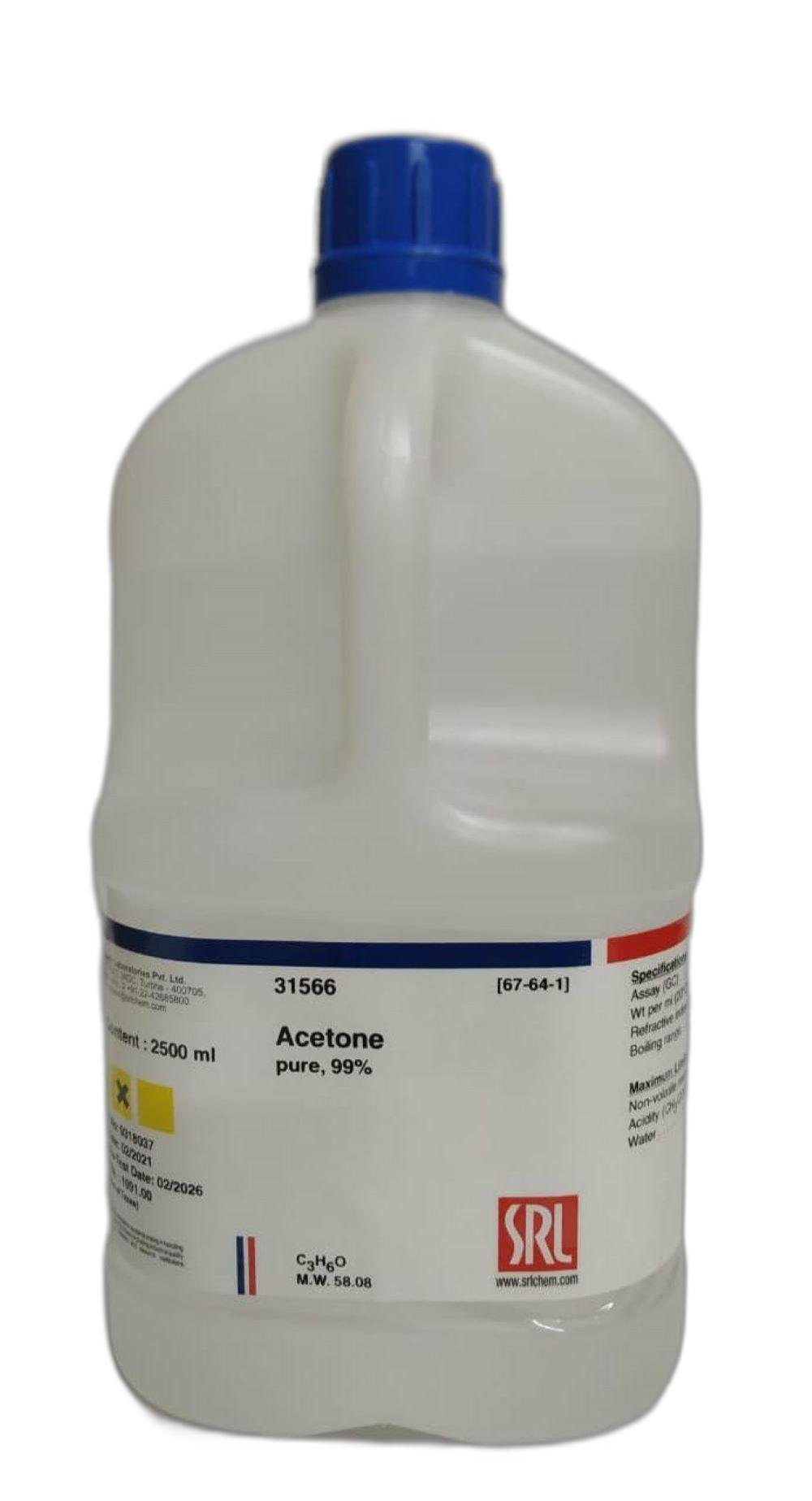 Acetone pure, 99% SRL Acetone pure, 99% SRL
